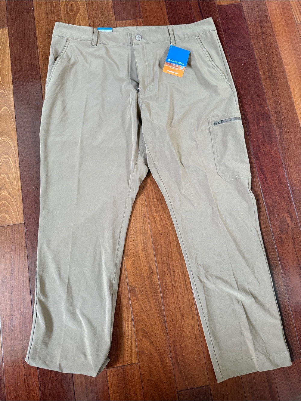 Columbia Khaki Tan Stretch Outdoor Chinos